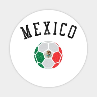 Mexico Soccer Team Heritage Flag Magnet